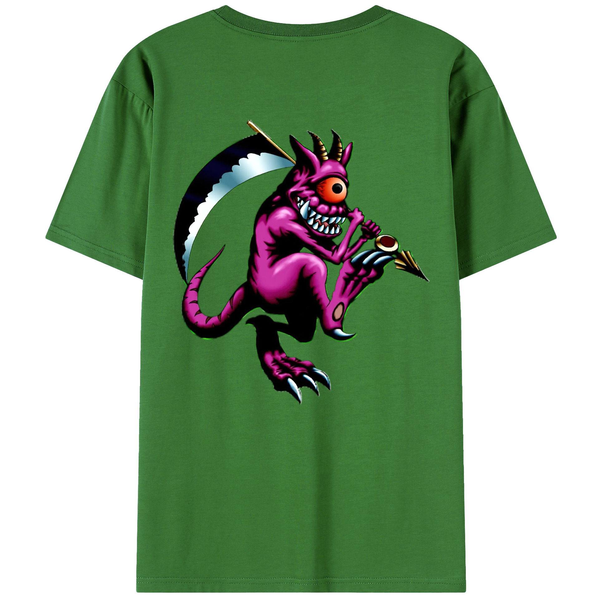 （画像用） 遊☆戯☆王 Yu-Gi-Oh! レディース半袖Tシャツ(バックプリント)